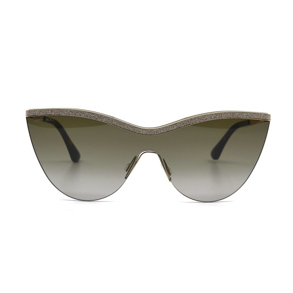 JIMMY CHOO KRISTEN/S GOLD BROWN GRADIENT WOMEN'S SUNGLASSES - Picture 5 of 14